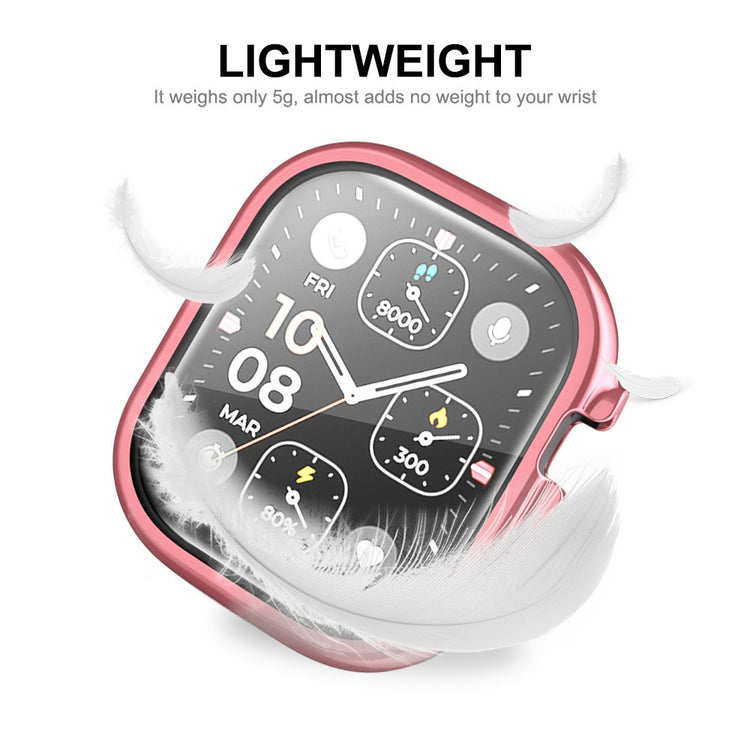 Beskyttende Apple Watch Ultra Silikone Cover - Pink#serie_1