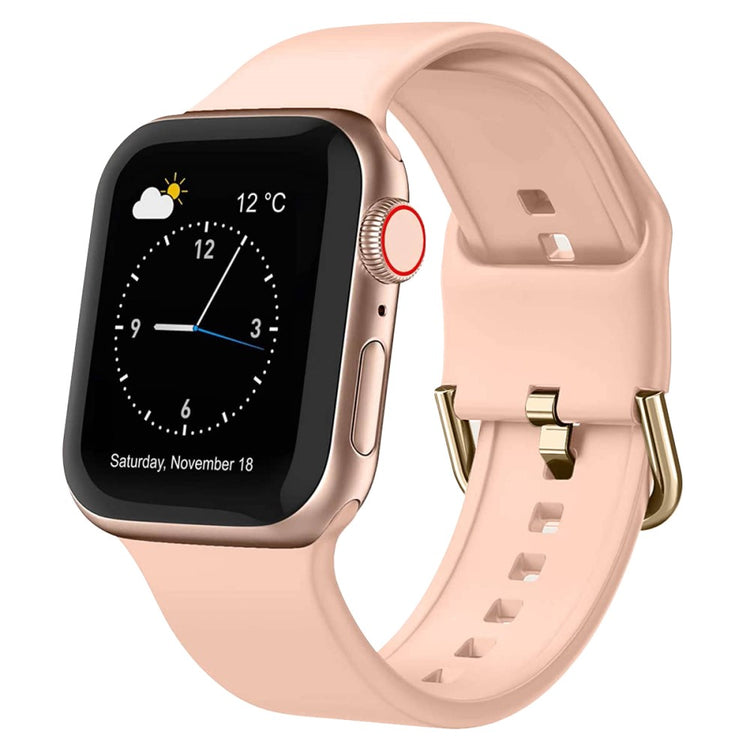 Vildt Rart Silikone Rem passer til Apple Watch Ultra - Pink#serie_1