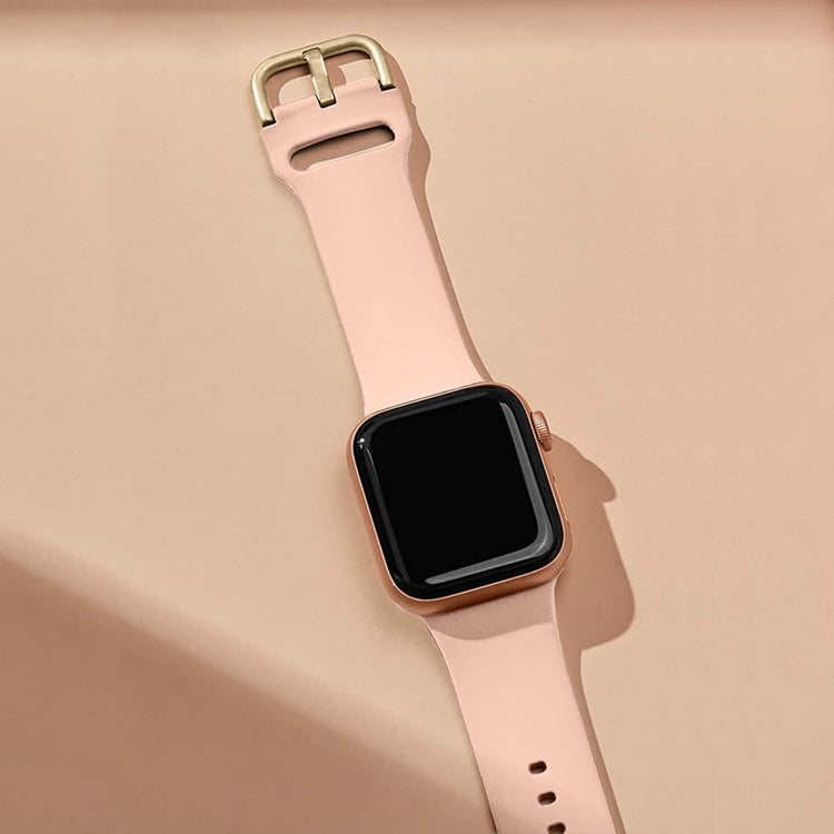 Vildt Rart Silikone Rem passer til Apple Watch Ultra - Pink#serie_1