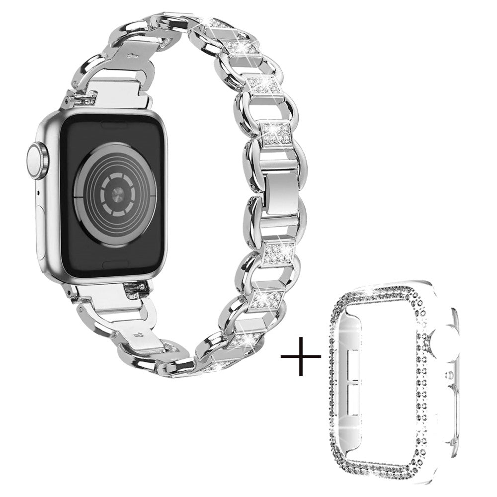 Metal Cover passer til Apple Watch Ultra - Sølv#serie_4