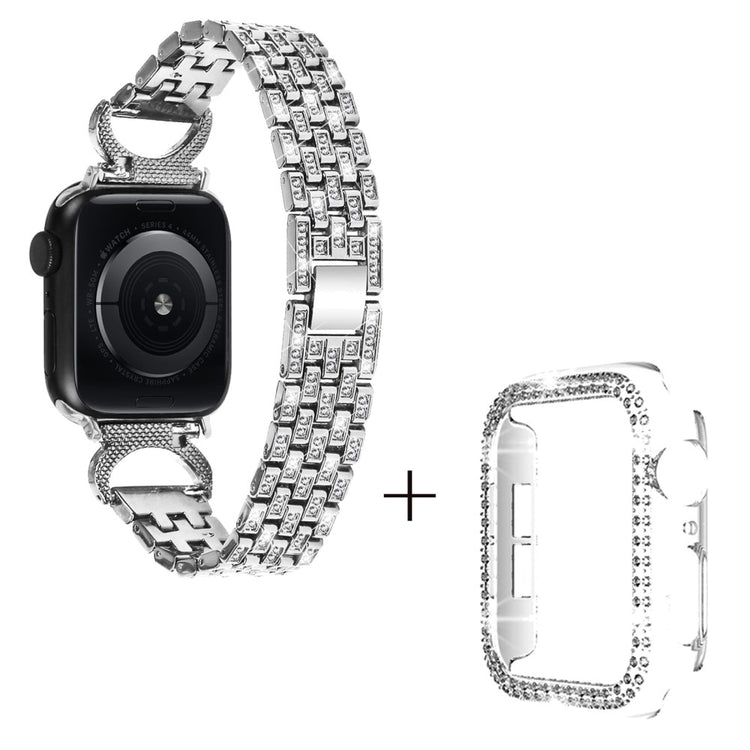 Metal Cover passer til Apple Watch Ultra - Sølv#serie_3