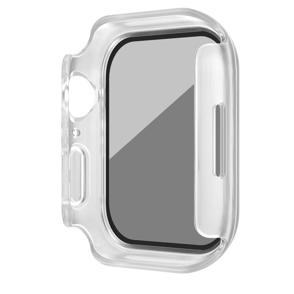 Meget Godt Cover med Skærmbeskytter i Plastik og Hærdet Glas passer til Apple Watch Ultra - Gennemsigtig#serie_1