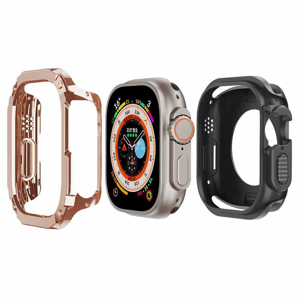 Vildt Flot Silikone Cover passer til Apple Watch Ultra - Pink#serie_1