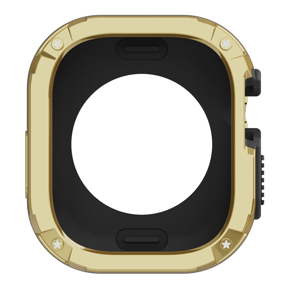 Vildt Flot Silikone Cover passer til Apple Watch Ultra - Guld#serie_5