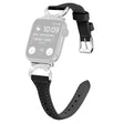 Apple Smartwatch Genuine Leather And Rhinestone Universel Strap