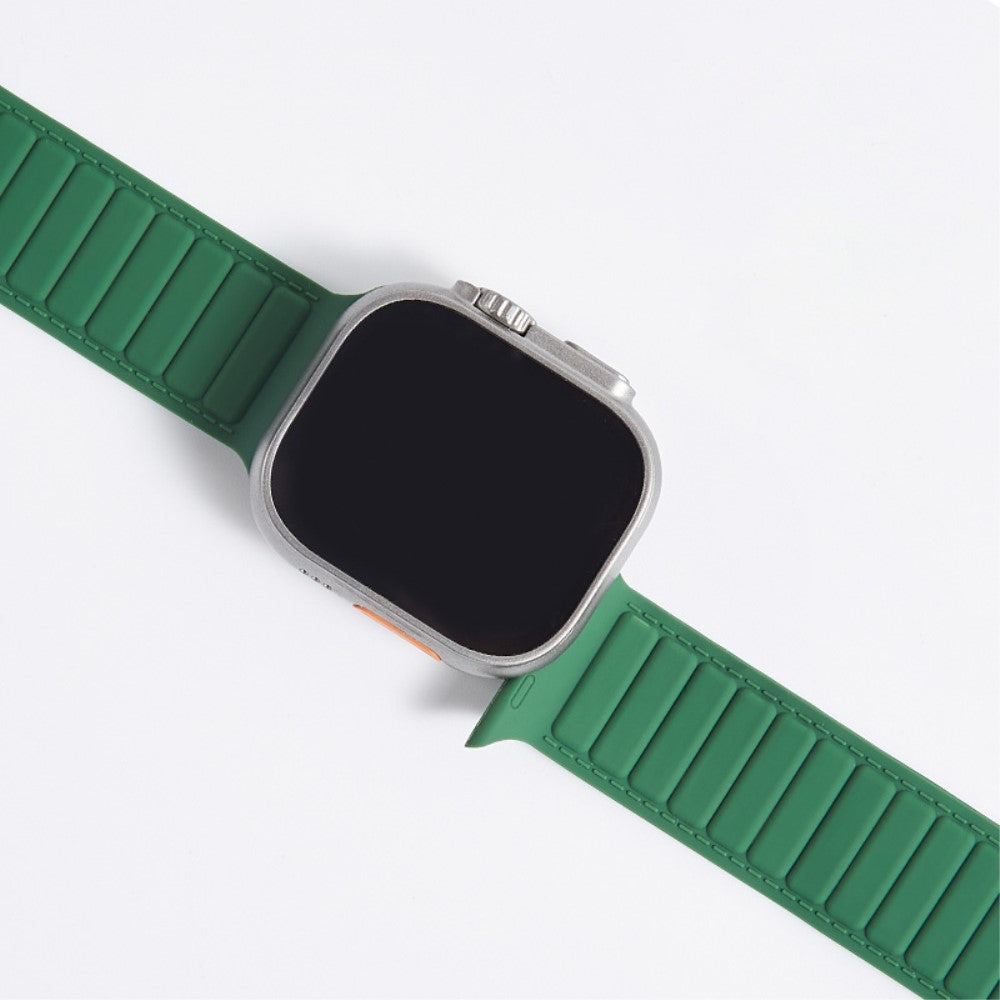 Super Kønt Silikone Universal Rem passer til Apple Smartwatch - Brun#serie_11