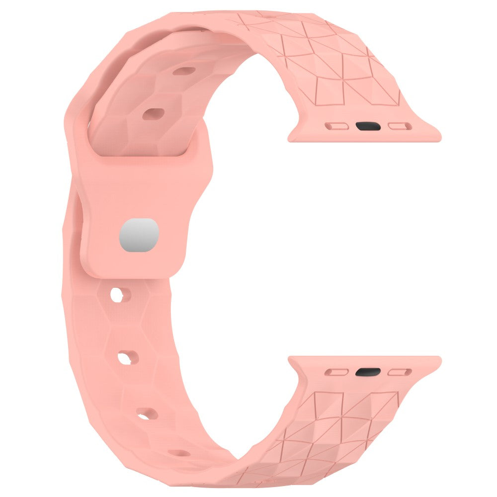 Super Flot Silikone Universal Rem passer til Apple Smartwatch - Pink#serie_10