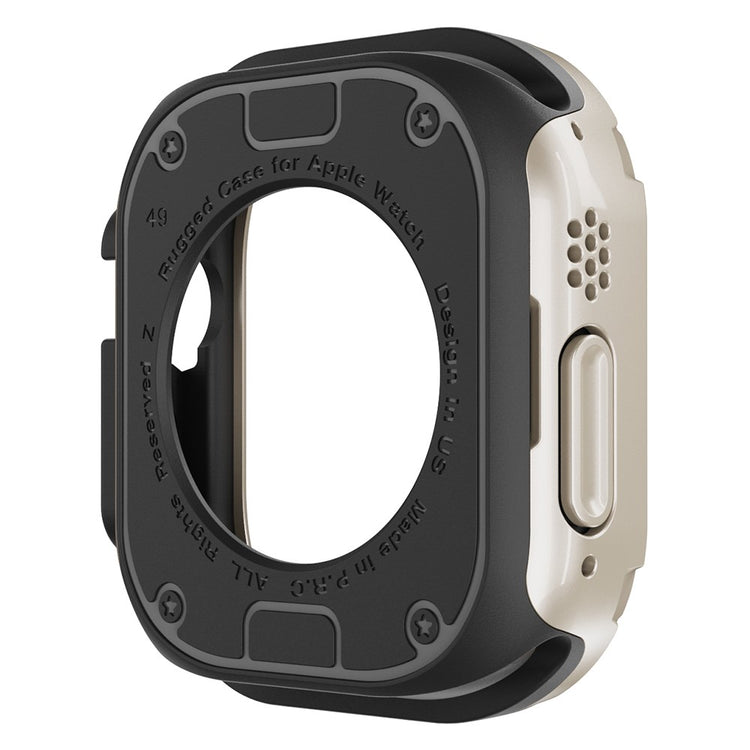 Beskyttende Silikone Universal Bumper passer til Apple Smartwatch - Hvid#serie_7