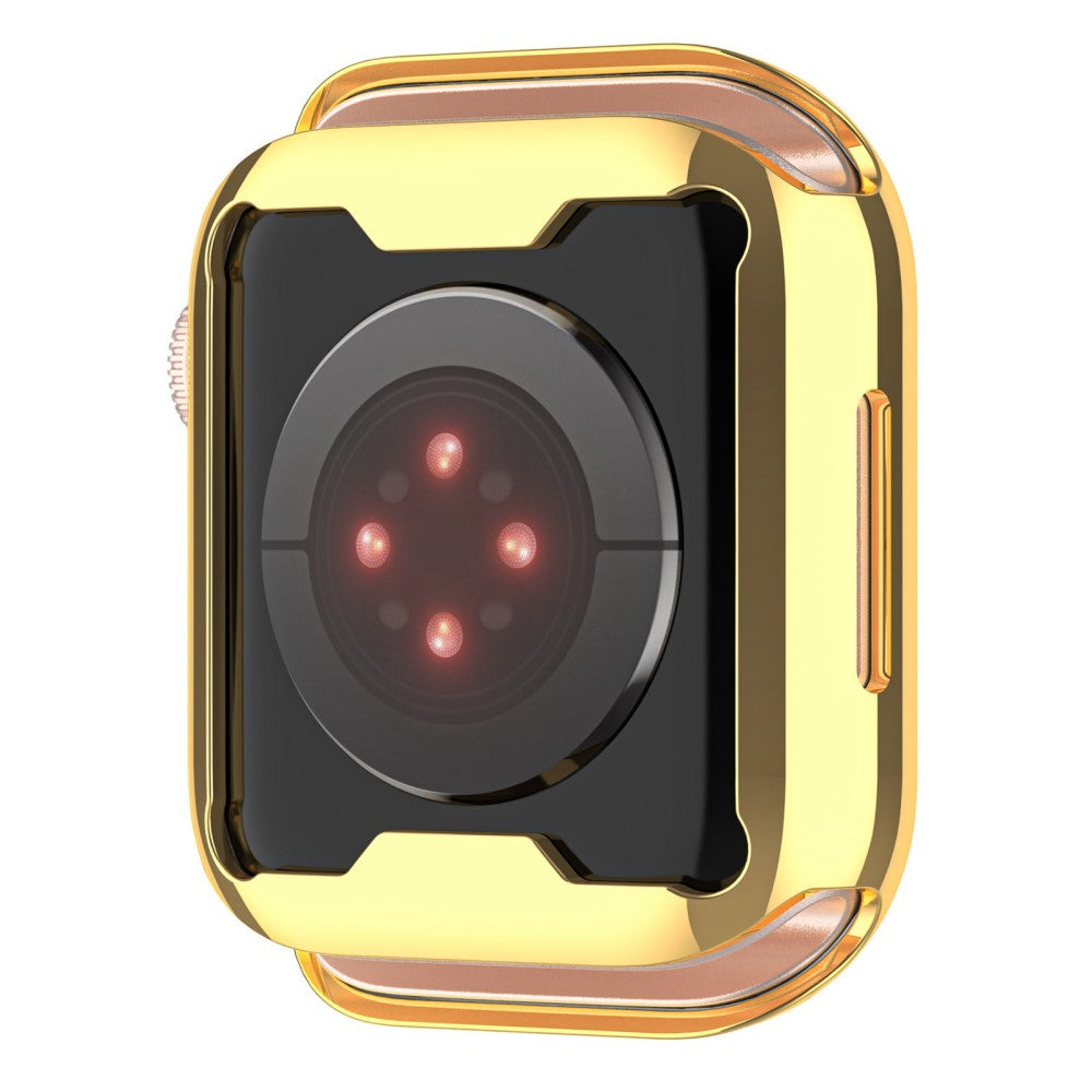 Mega Fint Apple Watch Series 8 (45mm) / Apple Watch Series 7 45mm Silikone Cover - Guld#serie_2