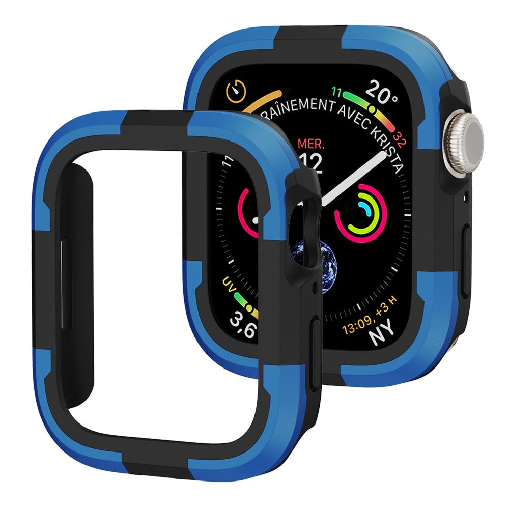 Beskyttende Silikone Universal Bumper passer til Apple Watch Series 8 (45mm) / Apple Watch Series 7 45mm - Blå#serie_5