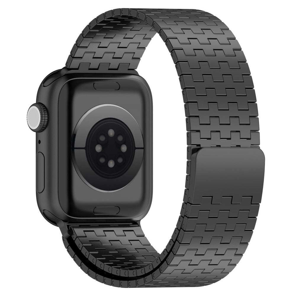 Helt Vildt Fantastisk Metal Universal Rem passer til Apple Smartwatch - Sort#serie_1