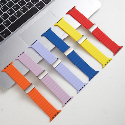 Apple Watch Series 9 45mm / Ultra 2 silicone strap - Yellow#serie_9