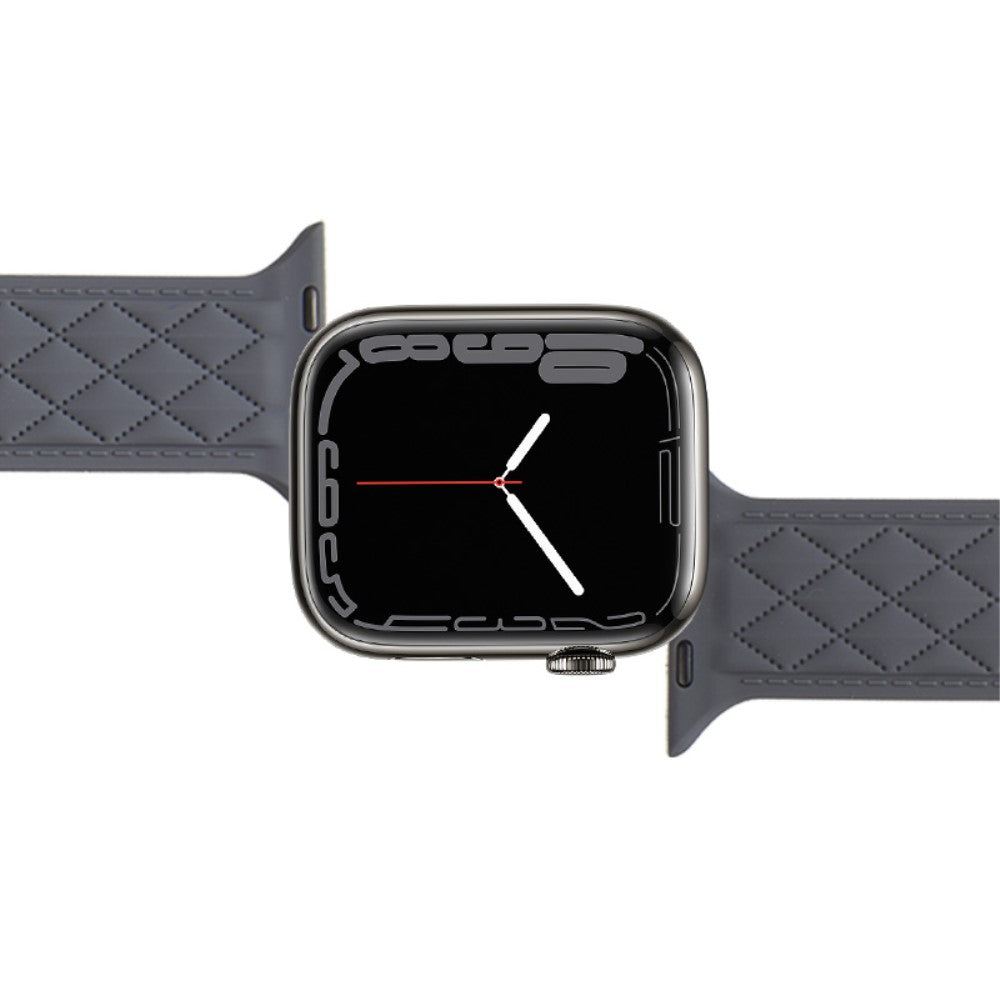 Mega Godt Silikone Universal Rem passer til Apple Smartwatch - Hvid#serie_3