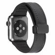 Apple Watch Series 9 41mm leather and silicone strap