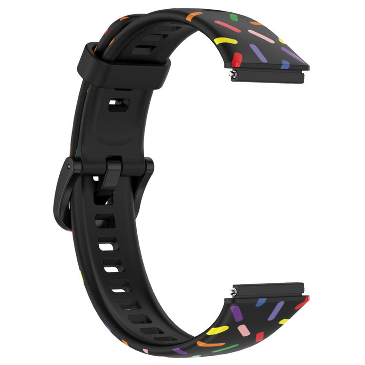 Komfortabel Rem passer til Xiaomi Mi Band 7 - Sort#serie_1