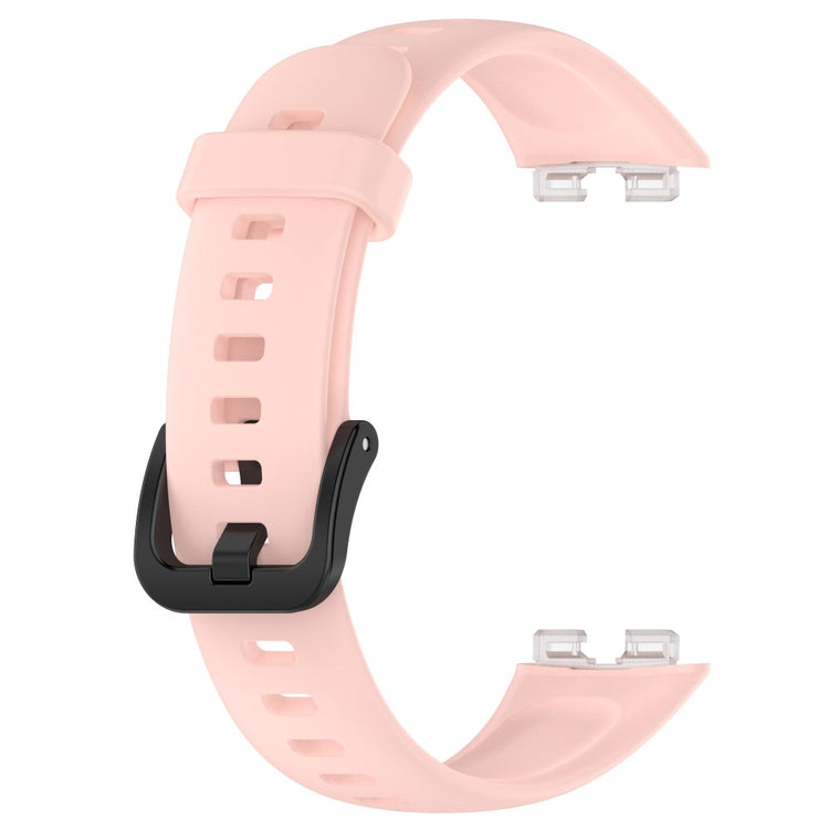 Vildt Elegant Silikone Rem passer til Huawei Band 8 - Pink#serie_4