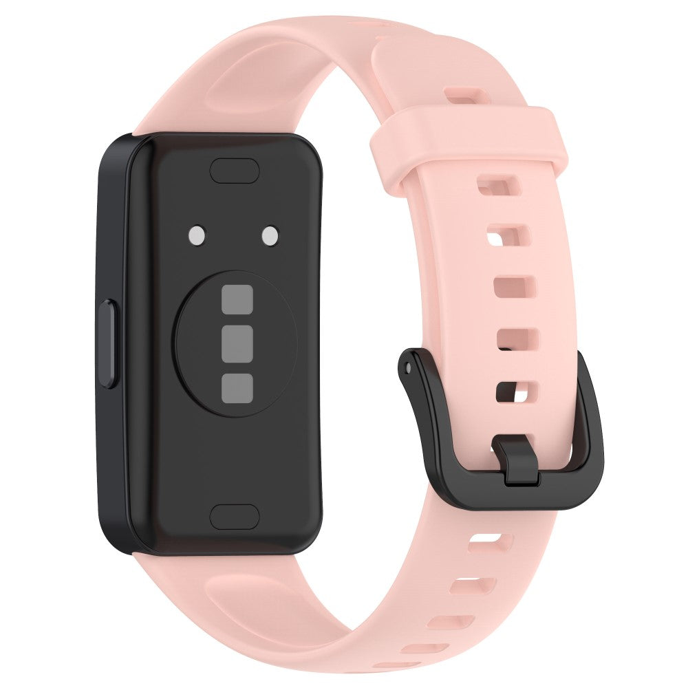 Vildt Elegant Silikone Rem passer til Huawei Band 8 - Pink#serie_4