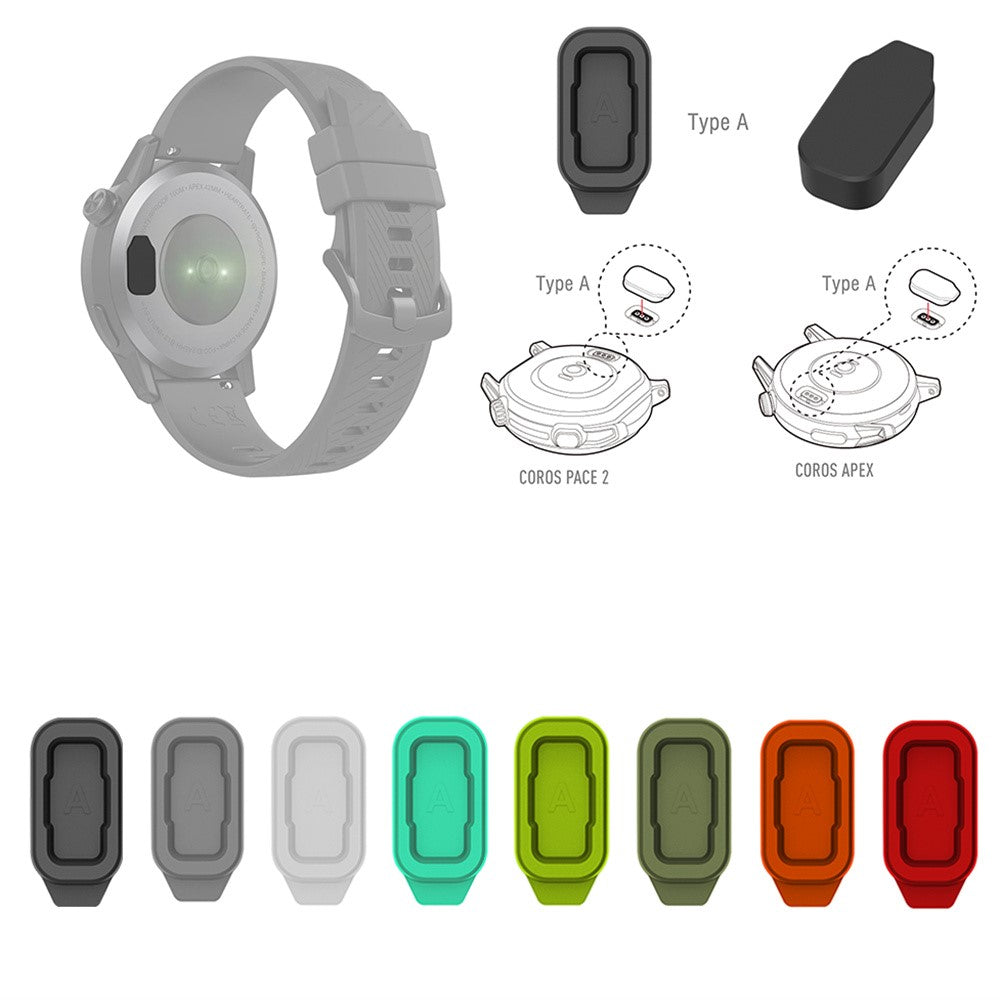 Vildt Flot Silikone Cover passer til Smartwatch - Sort#serie_1