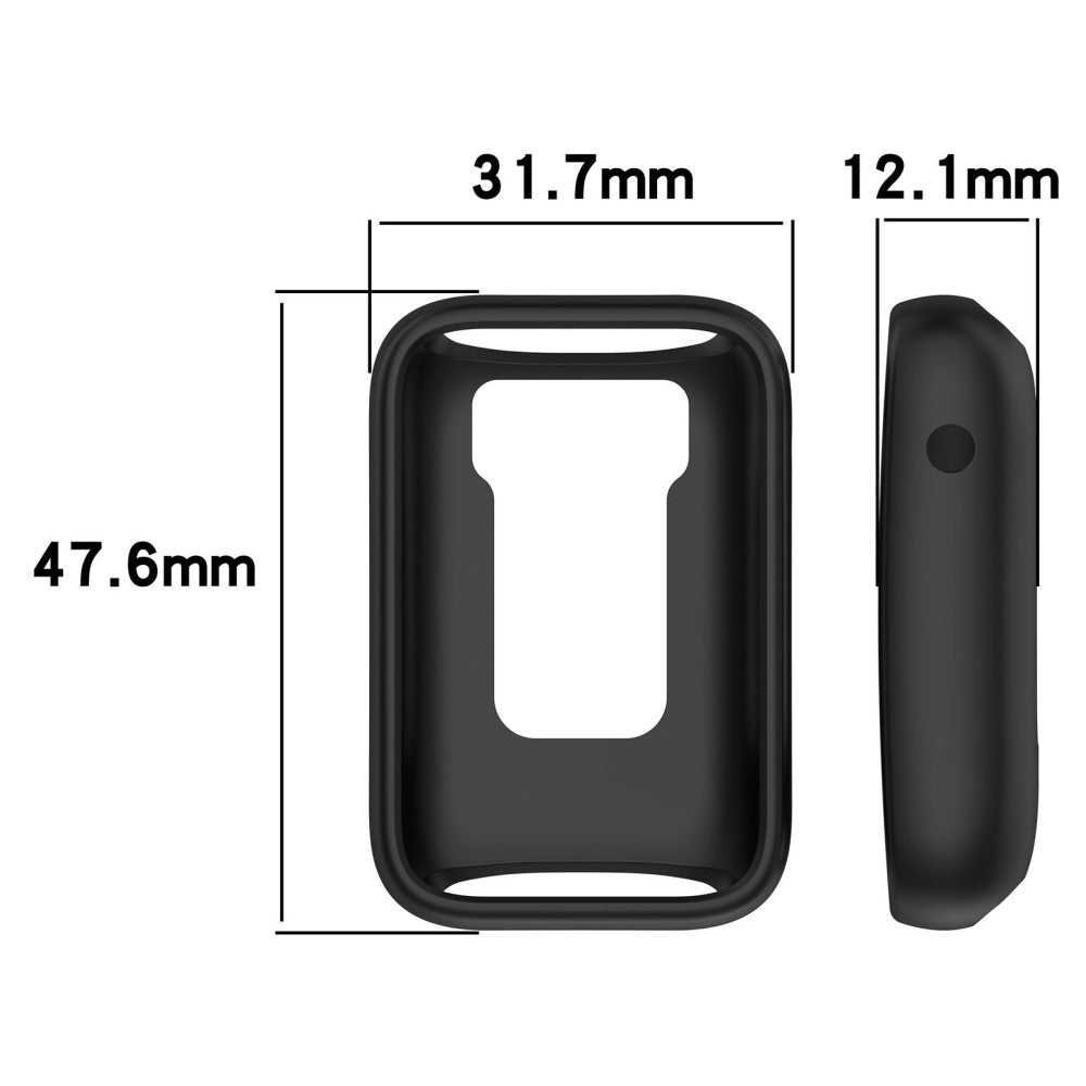 Fed Silikone Cover passer til Xiaomi Mi Band 7 Pro - Blå#serie_11