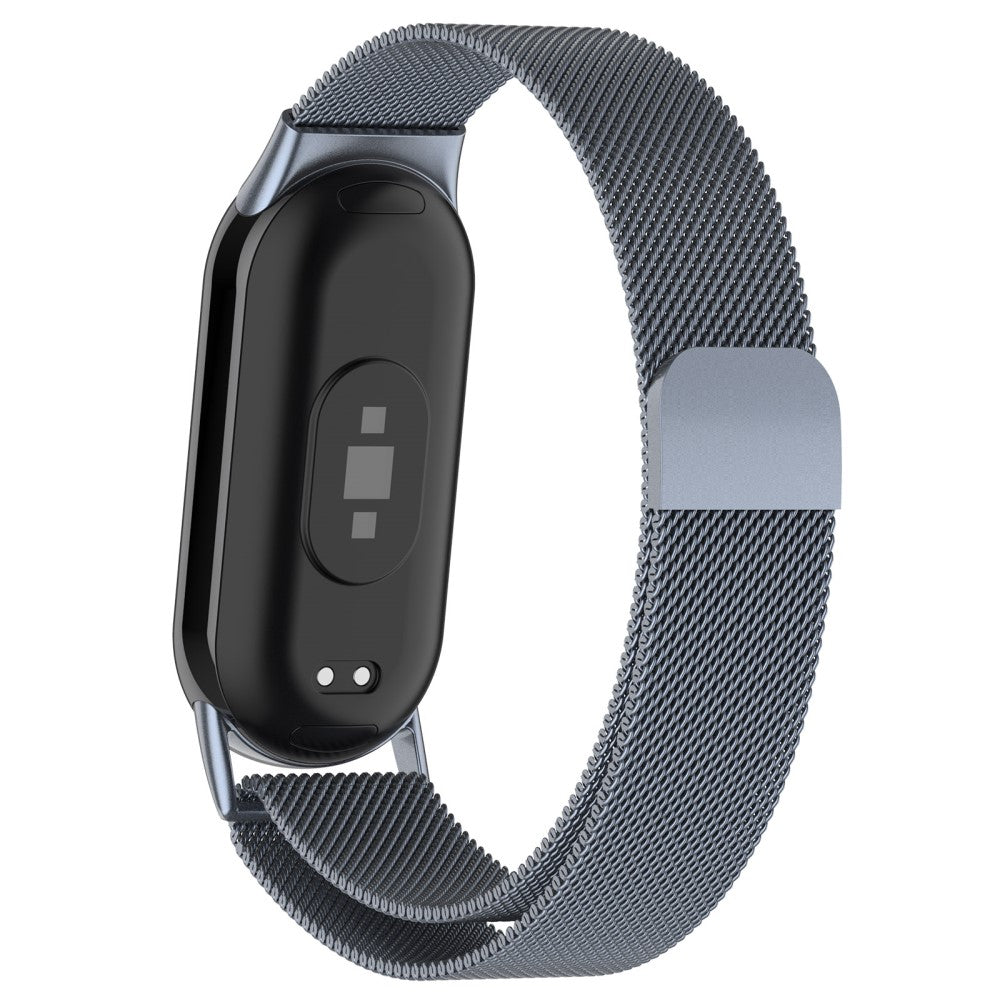 Vildt Nydelig Metal Rem passer til Xiaomi Smart Band 8 - Sølv#serie_6