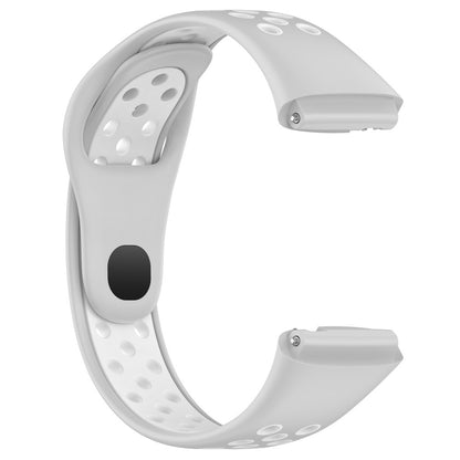 Mega Komfortabel Silikone Universal Rem passer til Xiaomi Smartwatch - Sølv#serie_7