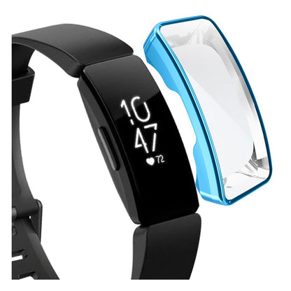Godt Fitbit Inspire Silikone Cover - Blå#serie_9