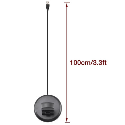Plastik Fitbit Inspire Ladestation - Sort#serie_036