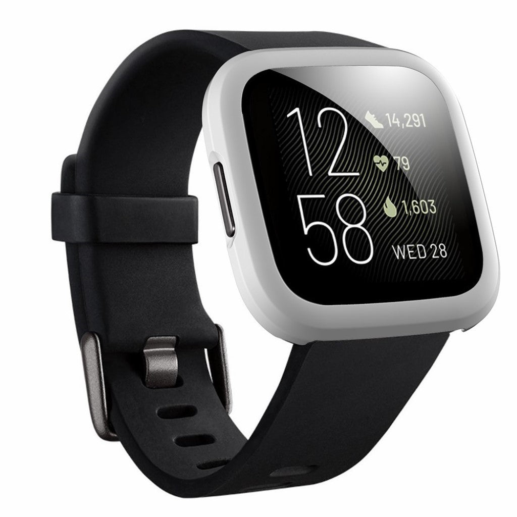 Fint Fitbit Versa 2 Plastik Cover - Hvid#serie_2