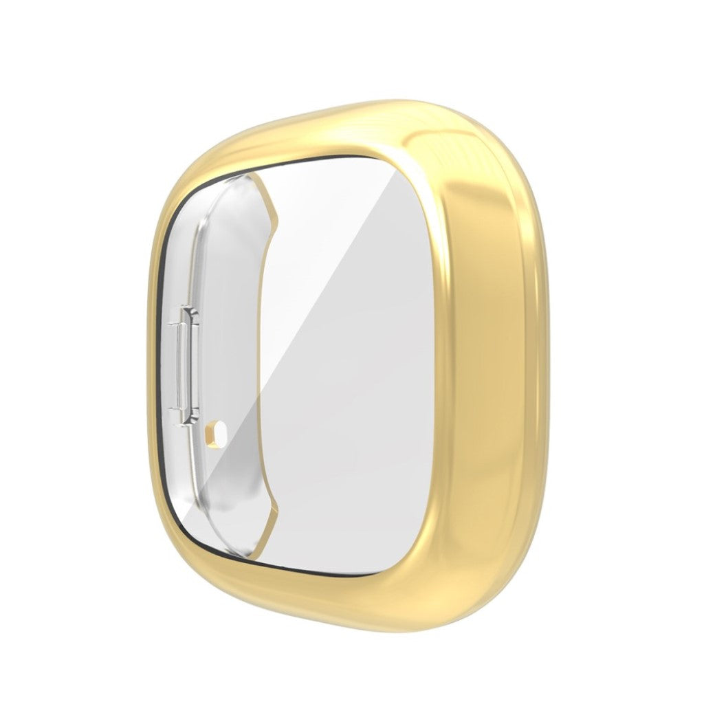 Mega Fed Fitbit Versa 3 Silikone Cover - Guld#serie_5