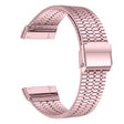 Fitbit Sense 2 / Versa 4 stainless steel strap with dual buckle
