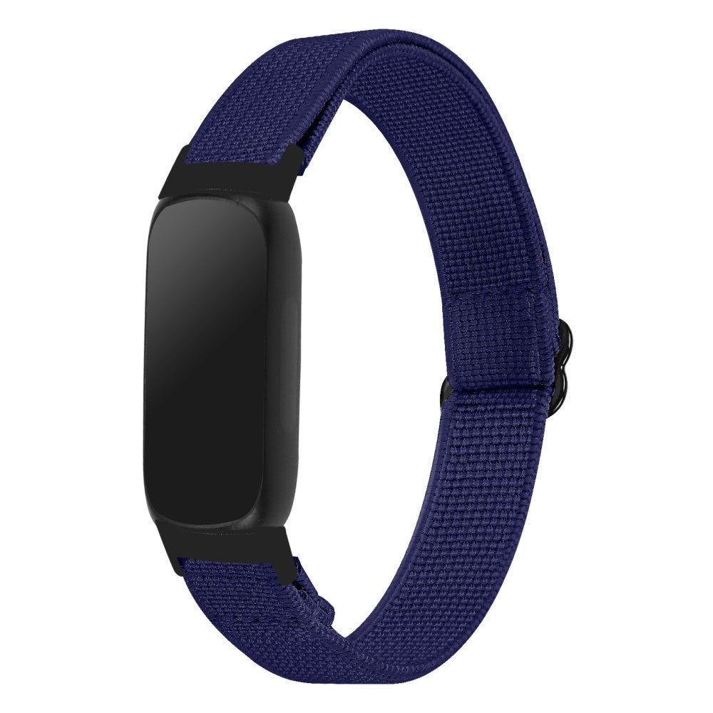 Mega Hårdfør Nylon Rem passer til Fitbit Inspire 3 - Blå#serie_13