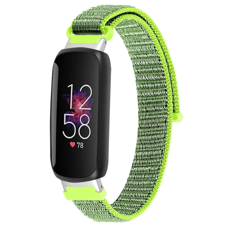 Helt Vildt Skøn Nylon Rem passer til Fitbit Inspire 3 - Gul#serie_7