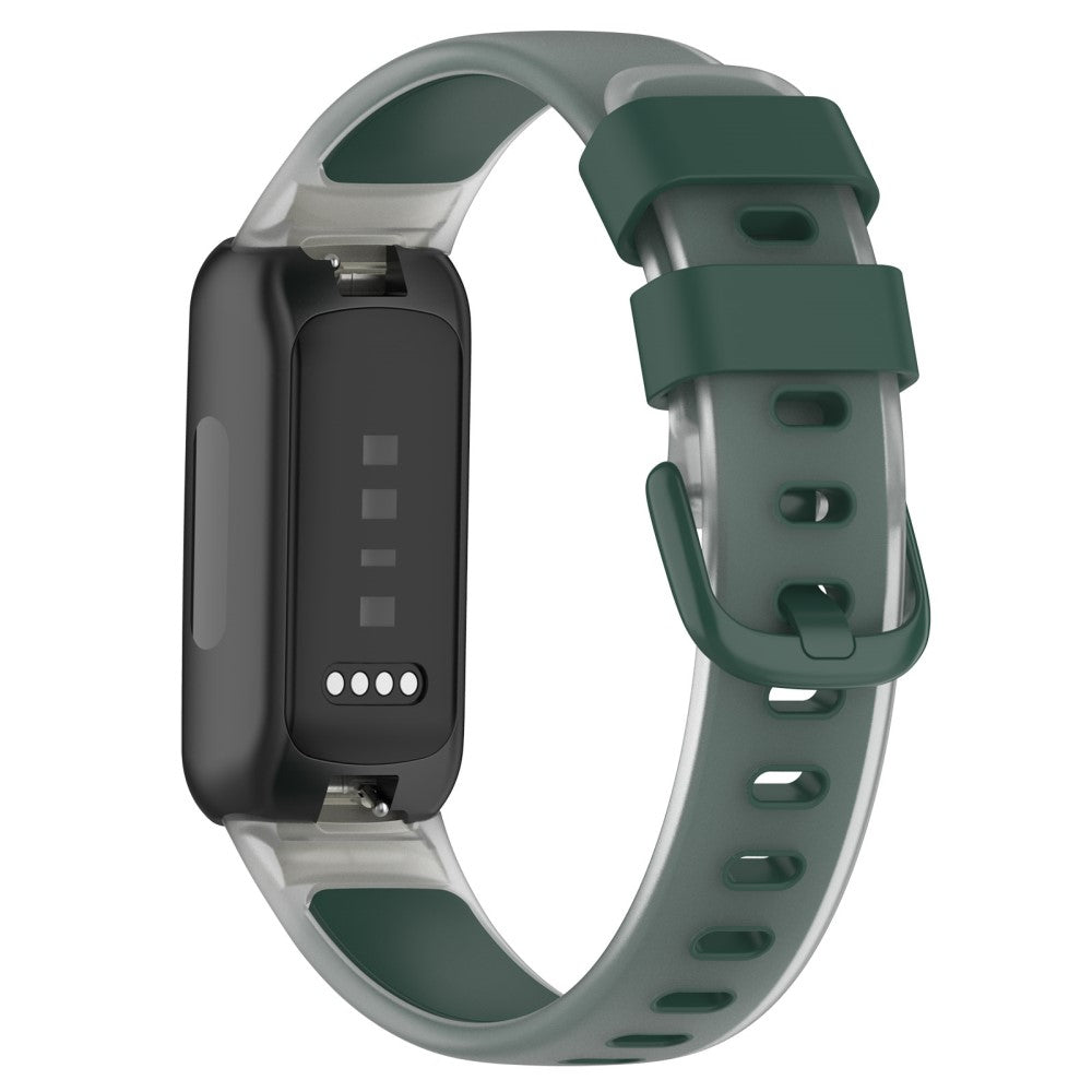 Holdbart Silikone Rem passer til Fitbit Inspire 3 - Grøn#serie_4