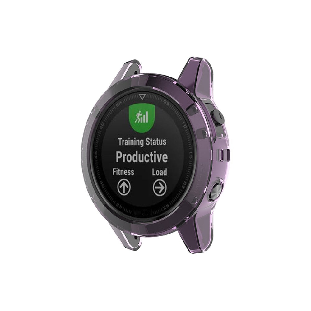 Meget Fint Silikone Cover til Garmin Fenix 5 / Garmin Fenix 5 Plus - Lilla#serie_5