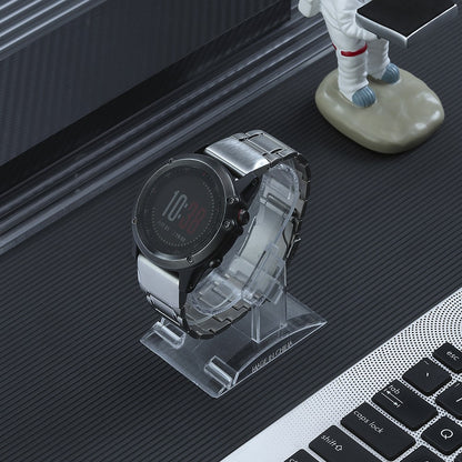 Mega Fed Metal Universal Rem passer til Smartwatch - Sølv#serie_1