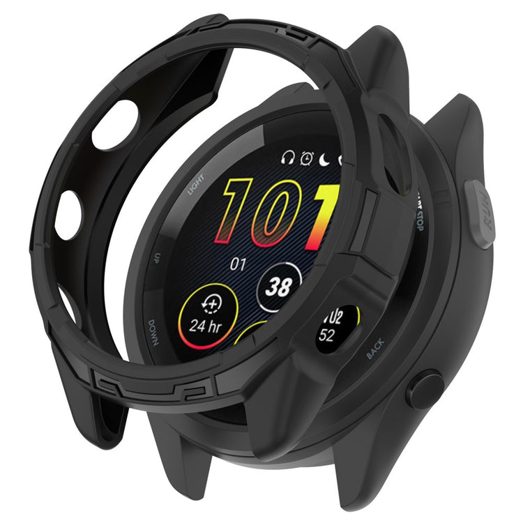 Beskyttende Silikone Bumper passer til Garmin Forerunner 265 - Sort#serie_3