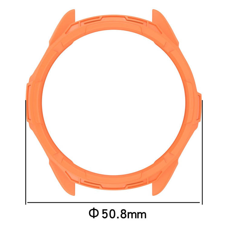 Silikone Bumper passer til Garmin Forerunner 965 - Orange#serie_1