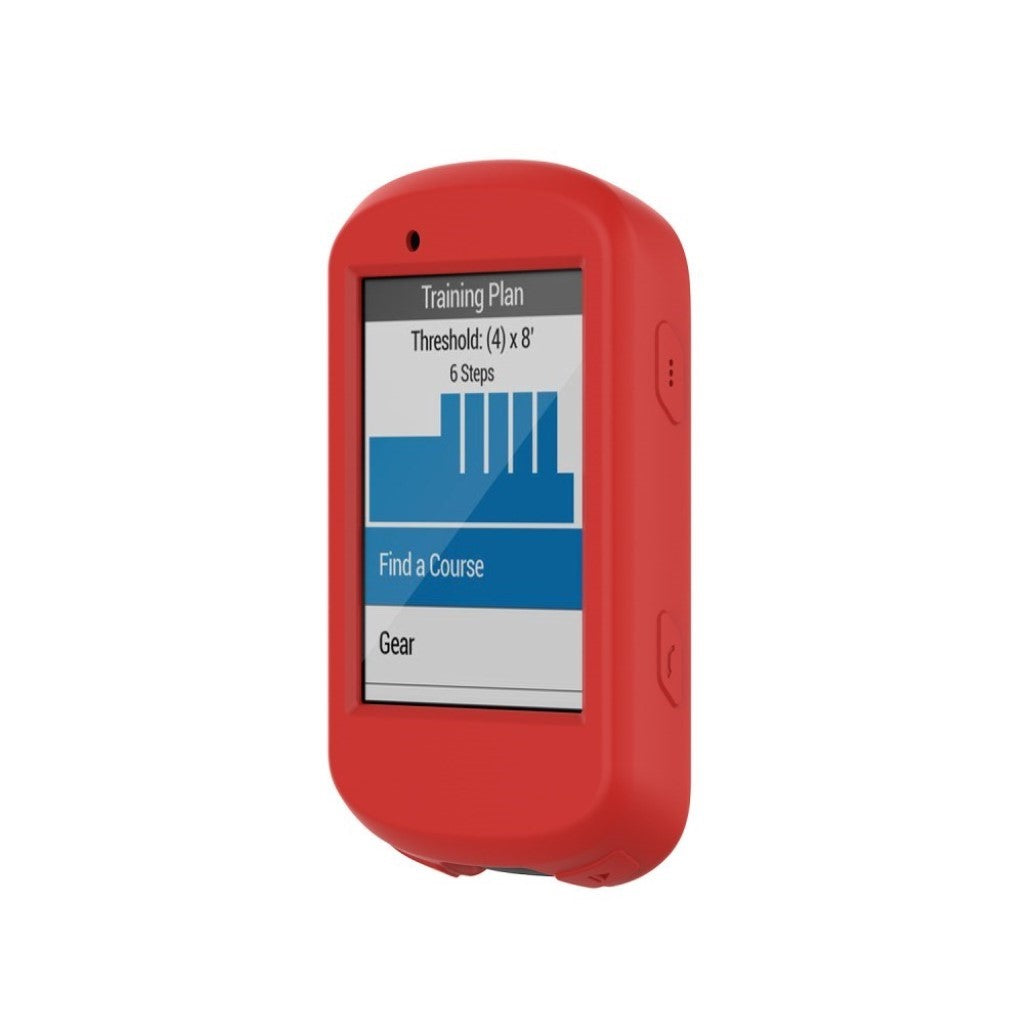 Flot Garmin Edge 530 Silikone Cover - Rød#serie_3