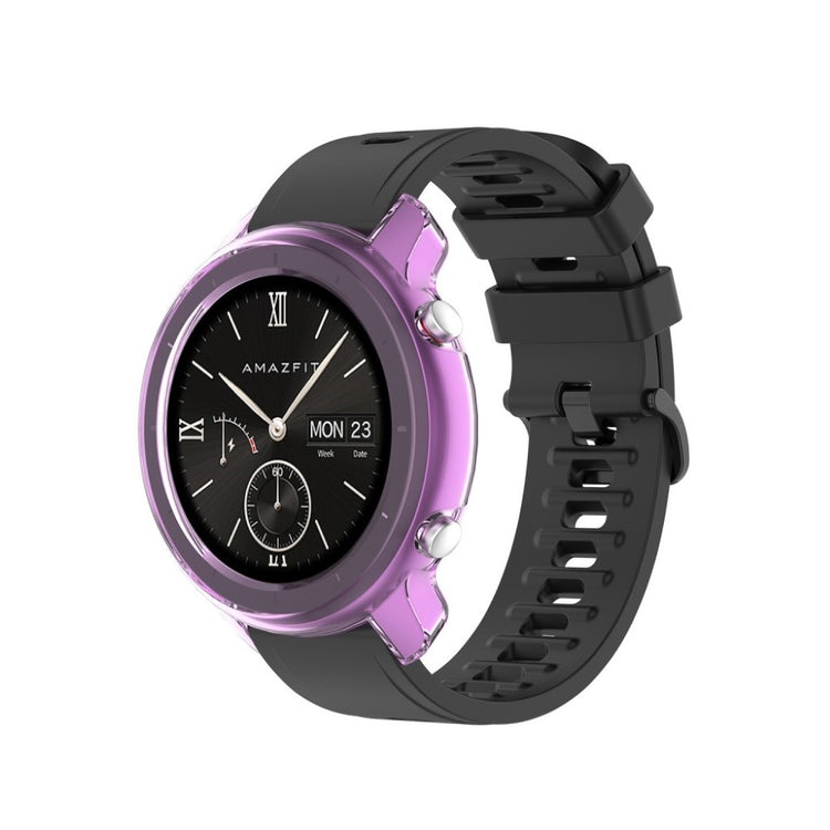 Mega Fint Amazfit GTR 42mm Silikone Cover - Lilla#serie_5