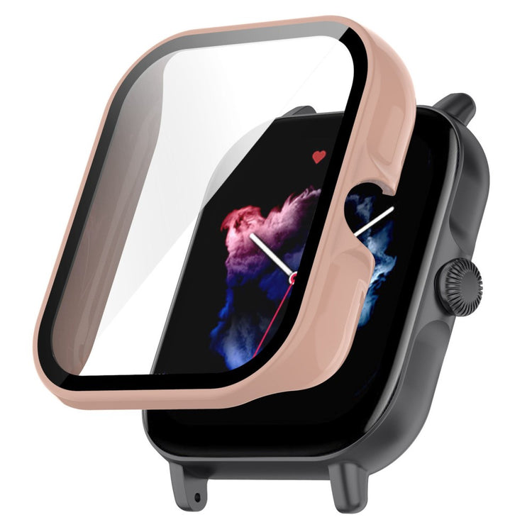 Vildt Fint Plastik og Glas Cover til Amazfit GTS 3 - Pink#serie_5