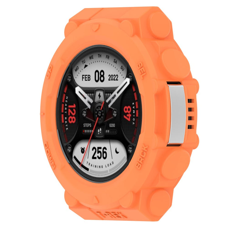 Vildt Flot Silikone Cover til Fossil Gen 6 - Orange#serie_4