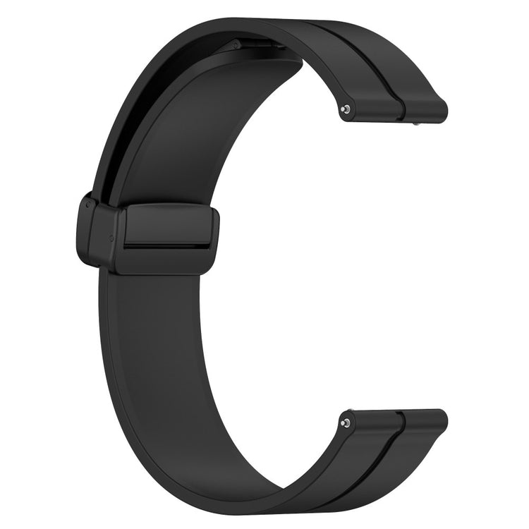 Mega Sejt Silikone Universal Rem passer til Smartwatch - Sort#serie_1