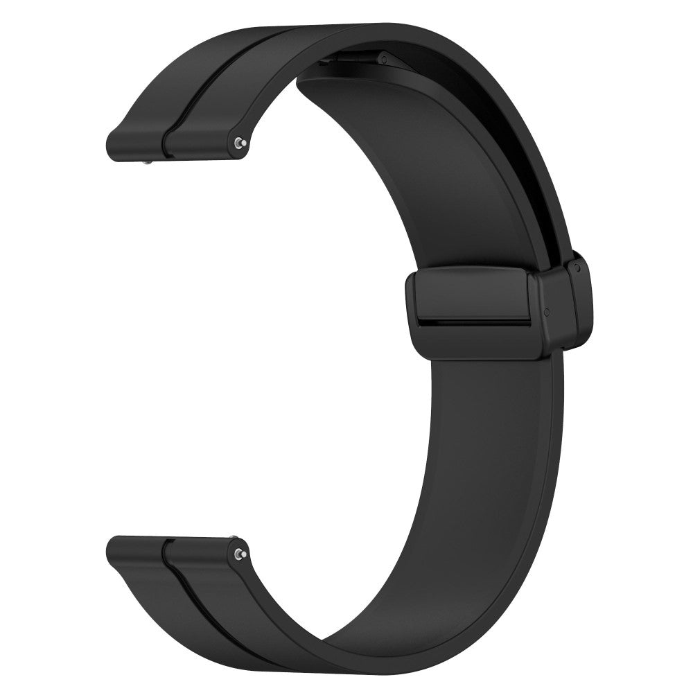 Mega Sejt Silikone Universal Rem passer til Smartwatch - Sort#serie_1