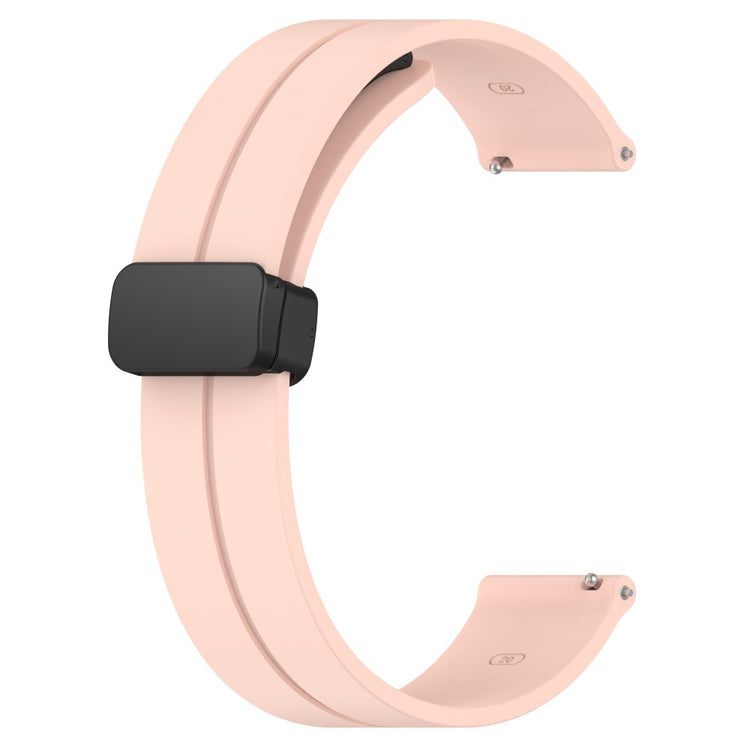 Mega Sejt Silikone Universal Rem passer til Smartwatch - Pink#serie_3