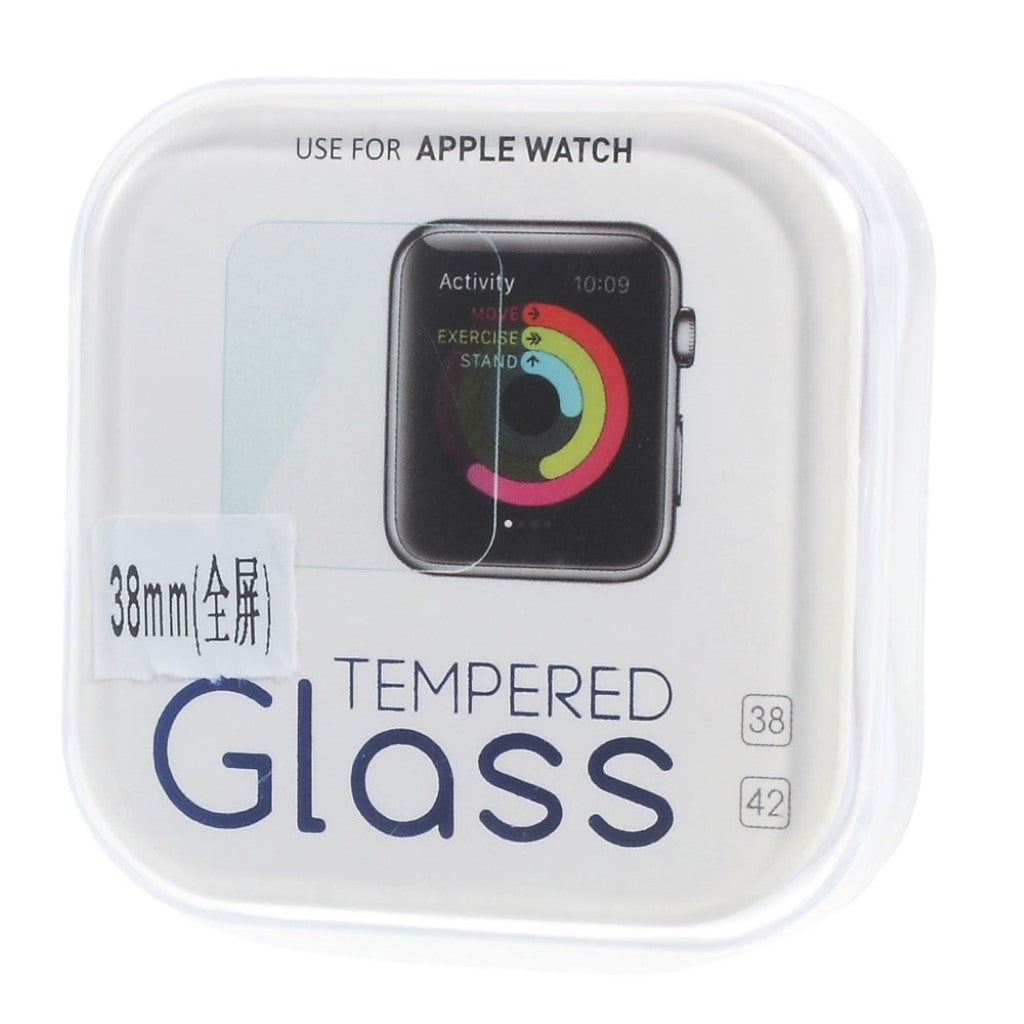 Apple Watch Series 1-3 38mm Hærdet Glas Skærmbeskytter - Gennemsigtig#serie_136