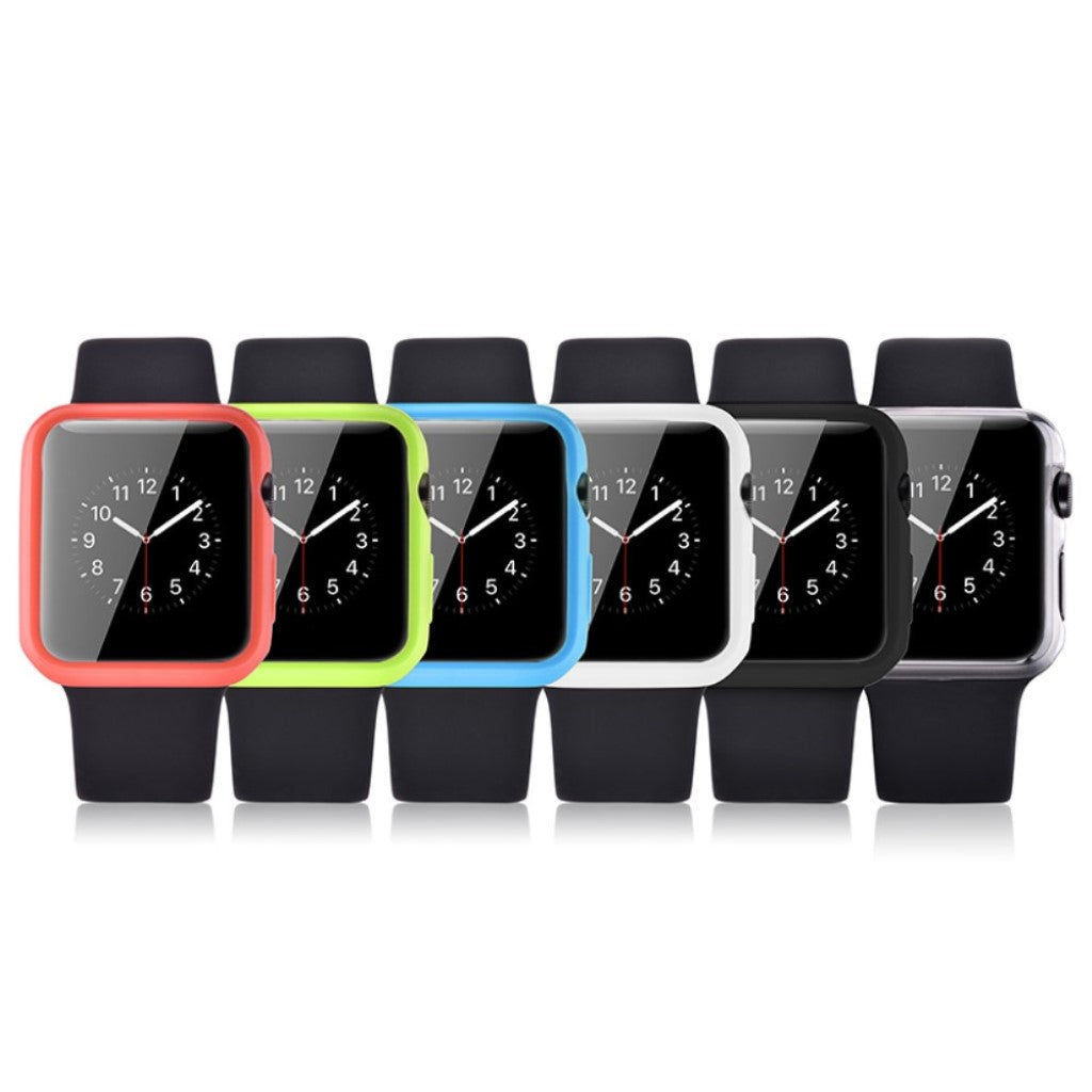 Skøn Apple Watch Series 1-3 38mm Plastik Rem - Pink#serie_3
