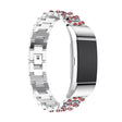 Super tough Fitbit Charge 2 Metal and Rhinestone Strap
