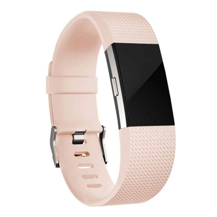 Mega cool Fitbit Charge 2 Silikone Rem - Beige#serie_3