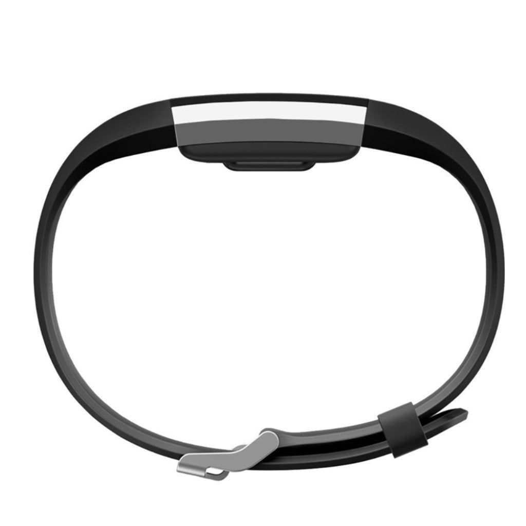 Mega cool Fitbit Charge 2 Silikone Rem - Sort#serie_9