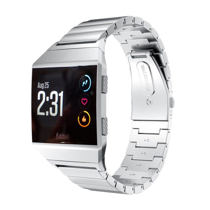 Rigtigt skøn Fitbit Ionic Metal Rem - Sølv#serie_3